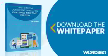 Conquering Translation Challenges in the Food Industry
