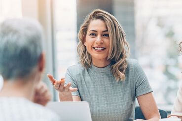 Procurement specialist speaking