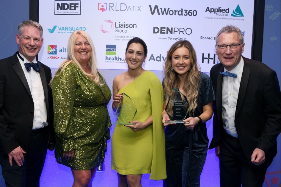 Word360 winning NHS recognition for innovation and expertise
