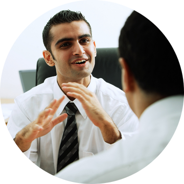 Word360 interpreter happy doing his job Word360 interpreter happy doing his job