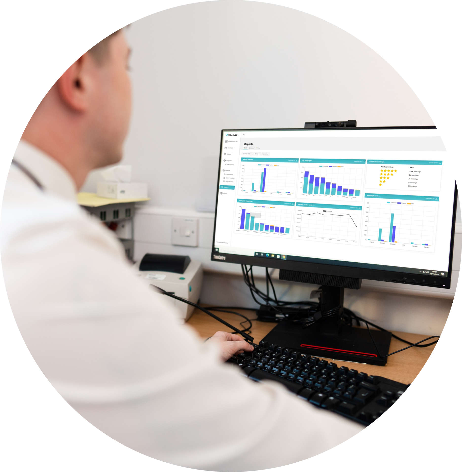 NHS Doctor using Wordskii to view their data NHS Doctor using Wordskii to view their data