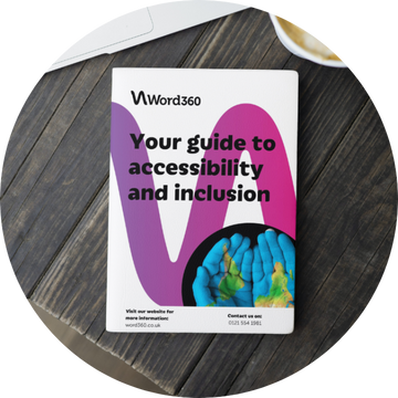 Word360's accessibility guide 